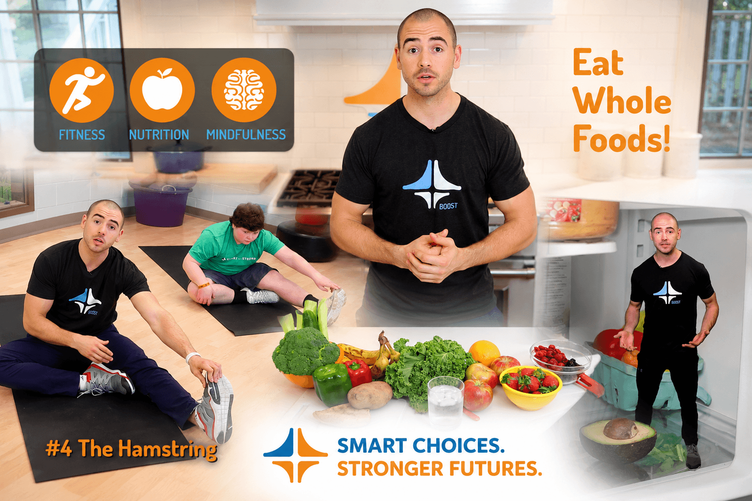 Boost — fitness, nutrition, and mindfulness for K-5 families